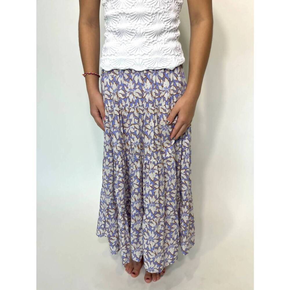 NEW KHUSH girls belle skirt in bloomcrest lavender